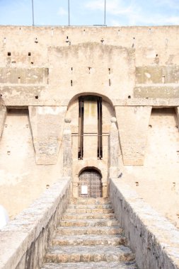 İspanya 'nın Porto Santo Stefano Kalesi, Maremma, Toskana, İtalya