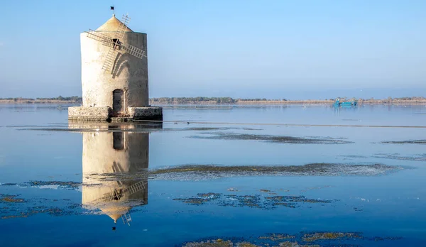 stock image spanish mille in orbetello lagoon, maremma tuscany,Italy