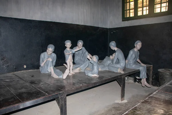 Gevangenis Hanoi Werd Gebruikt Door Franse Kolonisten Voor Politieke Gevangenen — Stockfoto