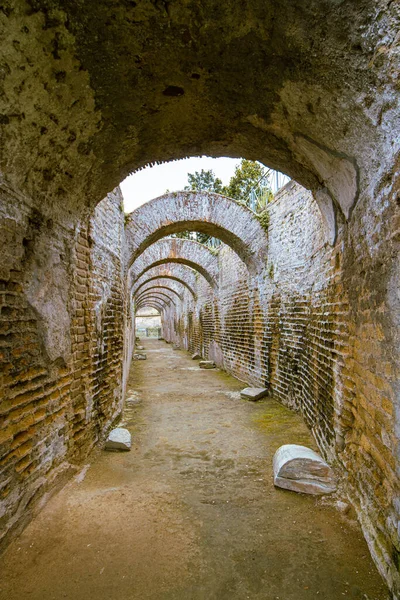 Λουτρά Του Αρχαιολογικού Πάρκου Baia Baia Campania Naples Ιταλία — Φωτογραφία Αρχείου