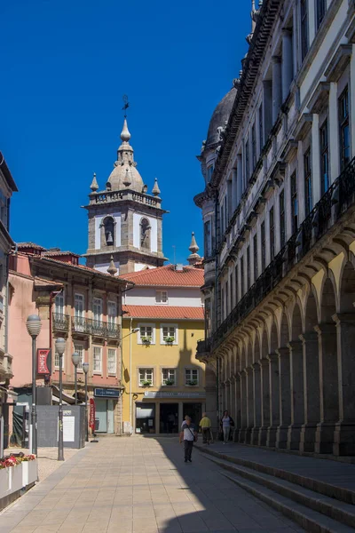 Portekiz Braga 2023 Kasabanın Tarihi Merkezi — Stok fotoğraf