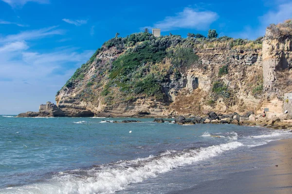 Paisaje Llamada Playa Del Pozo Viejo Isla Procida Nápoles Italia Fotos de stock libres de derechos