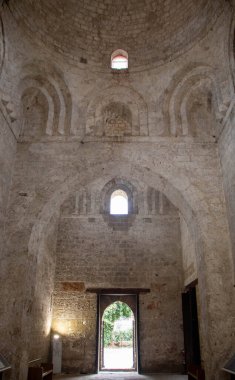 San Giovanni Degli Eremiti 'nin Arap Norman Kilisesi Palermo, Sicilya, İtalya