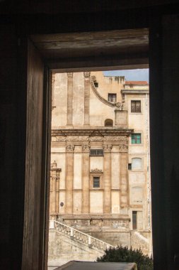 Palermo, İtalya 'da Ekim 2023' te Santa Caterina Kilisesi, Bellini Meydanı 'nda bulunan Chiesa di Santa Caterina delle Donne olarak da adlandırıldı.