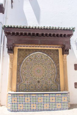 Rabat, Fas 'ta, Ağustos 2024' te, Medine 'de sokak.