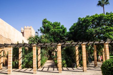 Rabat Fas 'taki Endülüs bahçeleri