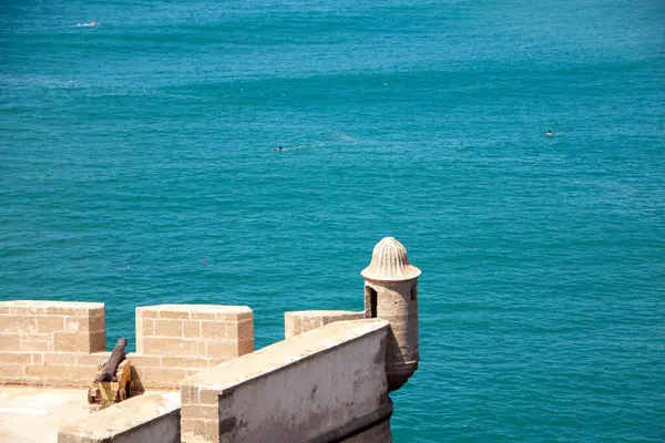 stock image Corsairs Tower facing the ocean and Bou Regreg river in the Kasbah of Oudaias at Rabat