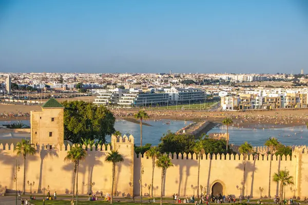 stock image View of the Kasbah of Oudaias or Udayas at Rabat, Morocco