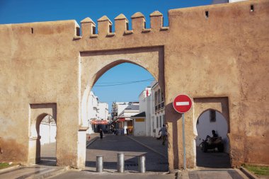 Rabat Fas 'ta, Ağustos 2024' te, Medine 'ye açılan kapı.