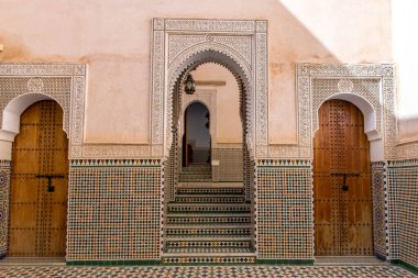 Moulay Ismai 'l Fas anıtı.