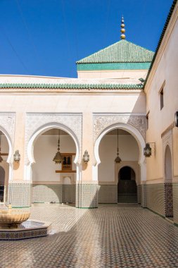 Moulay Ismai 'l Fas anıtı.