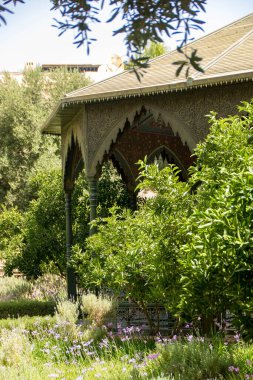 Marakeş, Fas 'ta, 08.09.24' te, gizli bahçe (Le jardin gizli bahçesi))