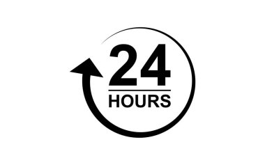 Bir şeyin Resim & 24 saat servisi veya zamanlayıcısı