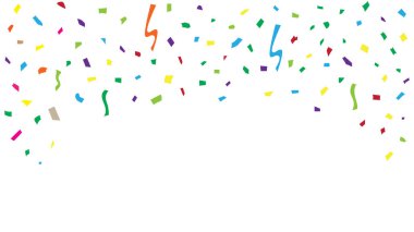Kutlamalar için Konfeti Patlaması Arkaplanı