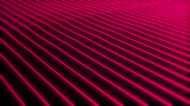 Soyut Müzik Dalgası Spektrumu. arkaplan kırmızı geometrik çizgi 4k
