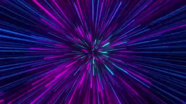 Neon çizgi döngüsü arkaplanı