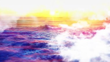 Mavi gökyüzü beyaz bulutlar. Kabarık beyaz bulutlar. Kümülüs bulutu zaman çizelgesi. Yaz mavisi gökyüzü zaman aşımı. Dramatik muhteşem mavi gökyüzü. Yumuşak beyaz bulutlar oluşur. Bulut zamanaşımı arkaplanı.