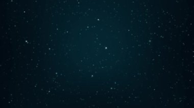 Hava parçacıkları teknolojisinde parlayan 4K, mühendislik iletişimi hareket arkaplanı. Üç boyutlu. Bokeh 'le Havadaki Dinamik Rüzgâr Parçacıkları Animasyonu. Parlak Yüzen Toz Parçacıkları Alevli