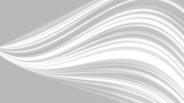 Gray white abstract background flowing particles. Digital future technology concept. Digital frequency equalizer. Stylized line. soft luxury texture with smooth and clean. Digital future technology