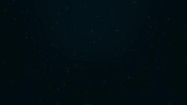 4K 3D Altın Parçacıkları Taşıma Arkaplanı. Parçacık altın tozu titreşiyor. Flaşlı hızlı enerji dalgaları. Parçacık. Metin için soyut arkaplan. Havadaki Dinamik Rüzgâr Parçacıkları.