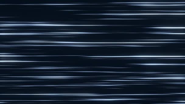 Futurystyczne Ultrafioletowe Linie Świecące Promienie Laserowe Prędkość Światła Podróże Czasie — Wideo stockowe