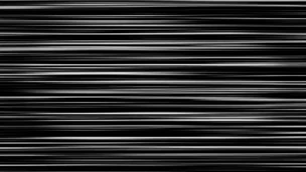 Abstracte Stralen Gloeiende Lijnen Geometrische Achtergrond Snelheidslicht Science Fiction Hyperspace — Stockvideo