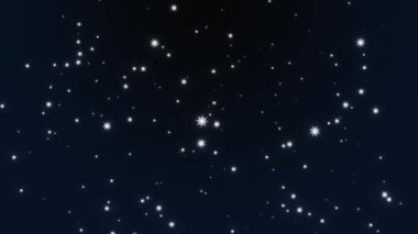 Beyaz kar taneleri, altın konfeti ve Bokeh ışıkları soyut Noel kar taneleri arka planı. Kutlama dekorasyonuna düşen kar tanesi, kar taneciği. Kar taneleri kış tatilini mahveder