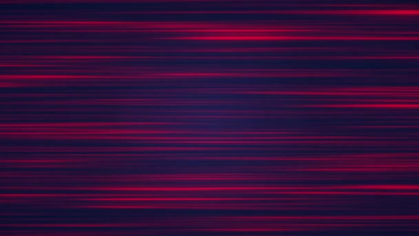 Neon Futuristisk Teknik Abstrakt Bakgrund Med Linjer För Nätverk Big — Stockvideo