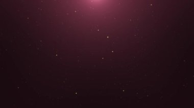 Lüks premium Soyut Yıldız yağmur tozu parlayan parçacıklar yeni bir zemin oluşturuyor. Bokeh 'le parıldayan parıltı. Yeni yıl ve Noel 2024, 2025 Animasyon. Gürültü.