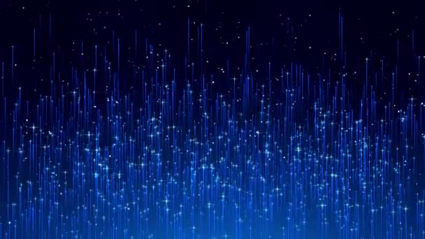 Футуристическая Абстрактная Цифровая Матрица Движения Киберпространство Sci Technology Cyberspace Background — стоковое видео