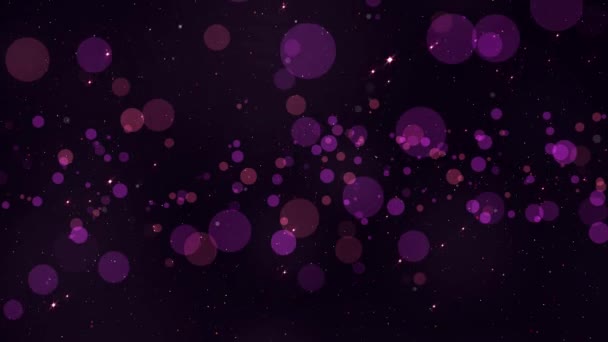 Rising Glitter Shine Floating Dust Particles Star Rain Streszczenie Nowe — Wideo stockowe