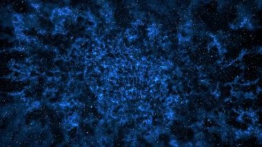 Yıldız alanı doğum ve ölüm yıldız bölgesine uzay uçuşu. 4K 3D evrendeki uzay galaksisinde uçar. Soyut bilim kurgu uzayı, galaksiler, uzayda nebula, yıldızlar. Bilim kurgu yıldızları. yıldızlar, bulutsular ve galaksiler