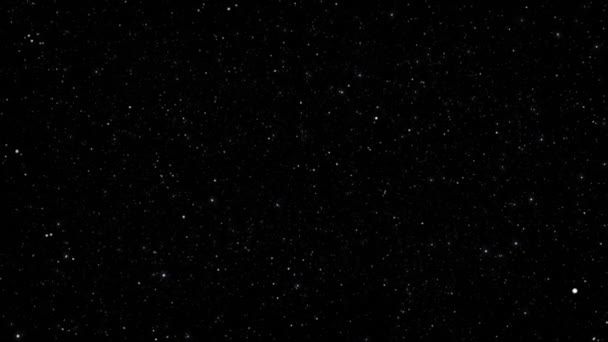Flyg Genom Nebulosan Rymden Galax Utforskning Yttre Rymden Mot Glödande — Stockvideo