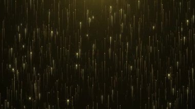 Soyut 4K parlayan üç boyutlu çizgiler Parçacıkları Bırakan Yeni Hareket Arkaplanı. İşaret fişeği Etkinlik, festival, sunum, müzik, gösteri, parti, ödül, moda, müzik, festival, kulüp, sahne.