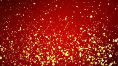 4K kar tanecikleri, kışın düşen Noel karları. arka plan mutlu noeller, tatil, yeni yıl, kar tanesi, şenlik. Kar tanelerini kutlayın. Işıldayan, parıldayan, ışıldayan bokeh.