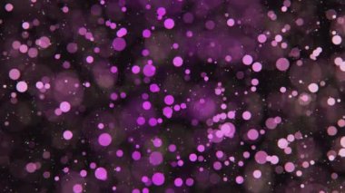 Soyut Fütürist Bokeh Toz Parçacıkları ışık arkaplan animasyonu gibi titreşen parçacıklar. Noel Parıltısı Parlayan Yıldızlar havada parıldıyor. Dalga. ödül partisi sahne geçmişi