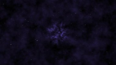 4K 3D Animasyon Dış Uzay Helix nebulasına uzayda derin nebula uçuşu. Uçan yıldız parlıyor. Evren boşluğu arka planı. Toz parçacıkları bulut. Bilim kurgu galaksileri, bulutsular, yıldızlar. Başlıklar için Giriş