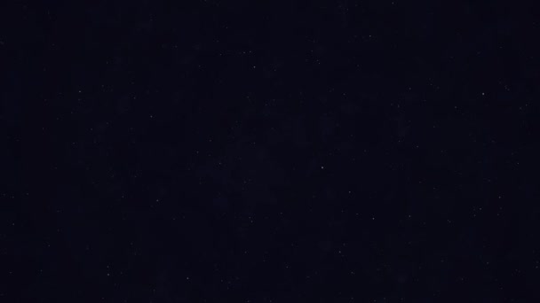Galaxia Del Espacio Profundo Con Partículas Polvo Estrellas Nebulosa Las — Vídeo de stock