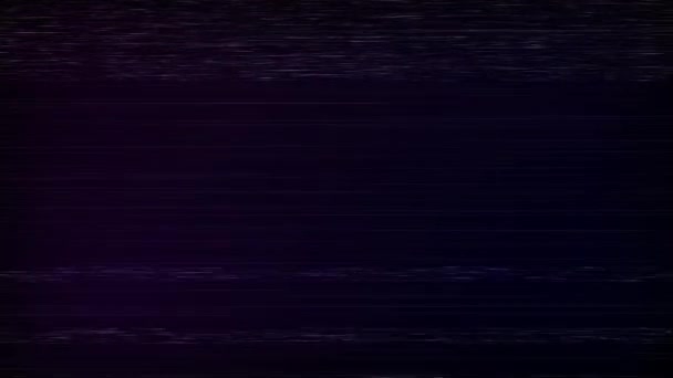 Padrão Falha Movimento Entrelaçado Distorted Texturizado Futurista Digital Pixel Noise — Vídeo de Stock