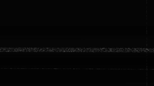 Анотація Цифрова Анімація Pixel Шумовий Глюк Помилка Відео Пошкодження Шуму — стокове відео