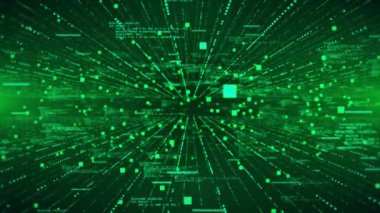 Yüksek çözünürlüklü siber uzay finansmanı büyük verileri görüntüler, blok zinciri, sunucu, yüksek hızlı internet. Teknoloji arkaplan ekonomisi, finans, teknoloji veya gelecekçi Büyük Veri Makinesi Öğrenme Metaverse Yeniliği