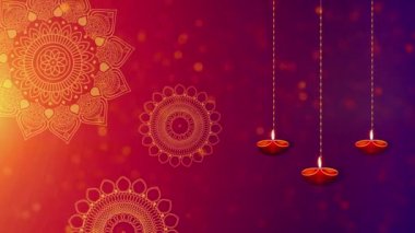 Logonuz için fotokopi alanı olan Diwali veya Deepawali kartlarınız kutlu olsun veya Hint Diya yağ lambasına mesaj atın. Işıklar Festivali. Yağ lambası, diya desenleri, dilekler, olaylar, mesaj, tatil. Parıldayan Sihirli Işık