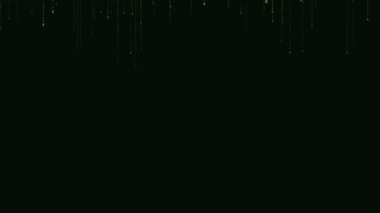 Büyük Veri Yapay Zeka İkili Kodu Sayısal Veri Akımı Matris Efekti 'ni kaydırıyor. Sıfır birler akıyor. Yüksek teknoloji dijital matris ikili kodu. Kurumsal olaylar. matris yağmuru HEX kodu