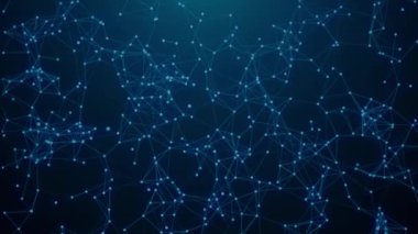 Soyut yüksek hızlı Siber Teknoloji Metalik Parıltı partikülleri arka plan örgüsü. 5G veya 6G noktalı mobil siber-uzay siber punk teknolojisi. Kablosuz dijital veri ağı bağlantısı. 3D, 4K