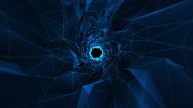 Dijital yüzey veri akışı Soyut teknoloji büyük veri arkaplanı. Hareketli büyük veri. Perspektif ızgara veri aktarım deposu, blok zinciri, sunucu, yüksek hız interneti. Bilimkurgu kablosuz manzara örgüsü.