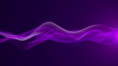 Yapay zeka siber uzayın geleceği. Fütürist dalga arkaplanı bilimsel yenilik teknolojisi. Üç boyutlu görselleştirme büyük veri. Ağ bağlantısı sunumu. fintech blok zincir ağı 4K