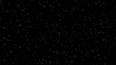 Soyut Noel ışığı parçacıkları Noel tatili kavramı bokeh. Işıldayan toz parçacıkları. Yeni yılınızı kutlayın. Tatil partisi, Sevgililer Günü, Ulusal Tatil,