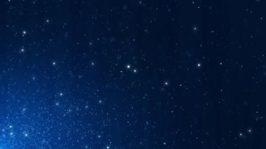 Soyut teknoloji fütüristik dijital konsept ışık parçacıkları mavi arkaplan. Büyük Veri Görselleştirme. 3D Sanal Uzay VR Siber Uzayı. Şifreli Para Birimi. yenilikçi internet ağı bağlantısı,