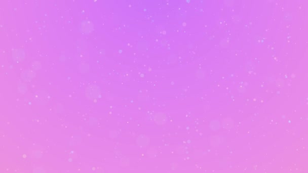 Glitzernde Sternenstaubpartikel Fliegen Zeitlupe Animationshintergrund Nachthimmel Mit Funkelnden Oder Blinkenden — Stockvideo