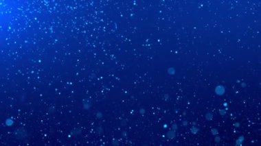 Işıl ışıl parlayan parlak partiküller, güzel lüks mavi teknoloji serisi. Oscar ödül töreni için yıldız tozu galaksisinin zemin zemininde ışık patlaması. Oscar ödül töreni için küre tüneli etkinliği.